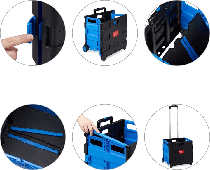 Immagine prodotto Relaxdays Carrello della spesa