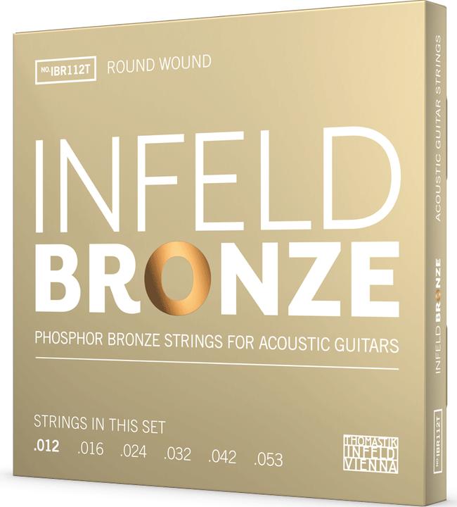 Immagine prodotto Thomastik "INFELD BRONZE" IBR112T | Set di corde per chitarra acustica