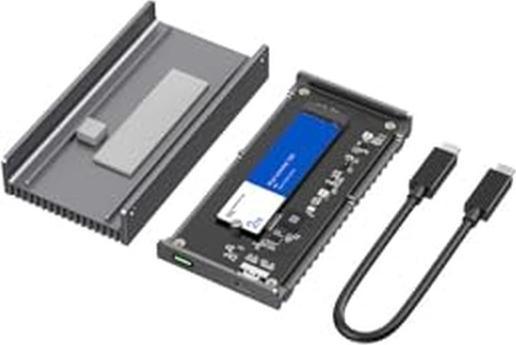 Produktbild LMP DataFlash USB4 SSD,enclosure for NVMe PCIe SSD USB4 (M.2)