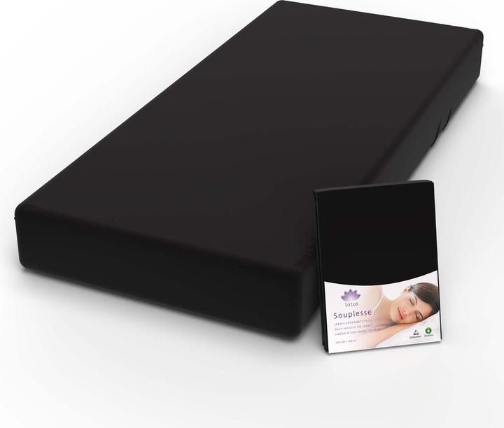 Produktbild Lotus Bettwaren Jersey Fixleintuch Souplesse (200 x 220 cm)