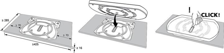 Image du produit Hettich Plateau tournant Comfort Spin, pivotant à 360