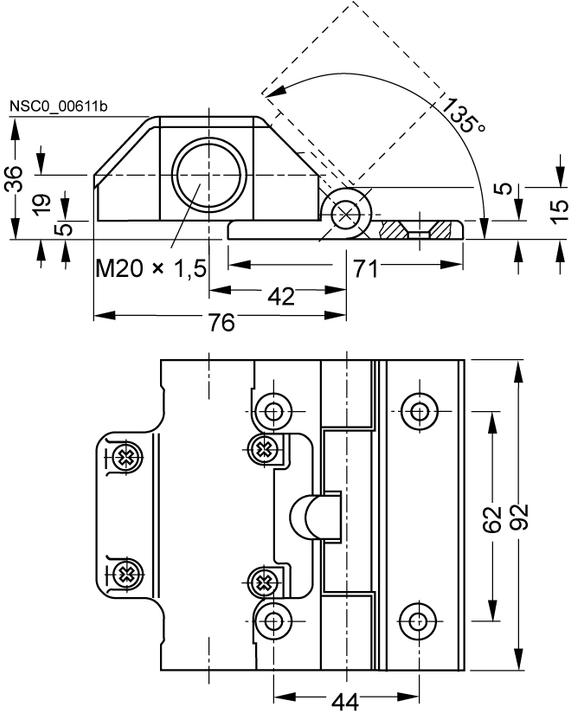 Produktbild Siemens Scharnierschalter 3Ö