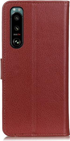 Produktbild MU Classic Litchi Leder Bookcover Series (Sony Xperia 5 III)
