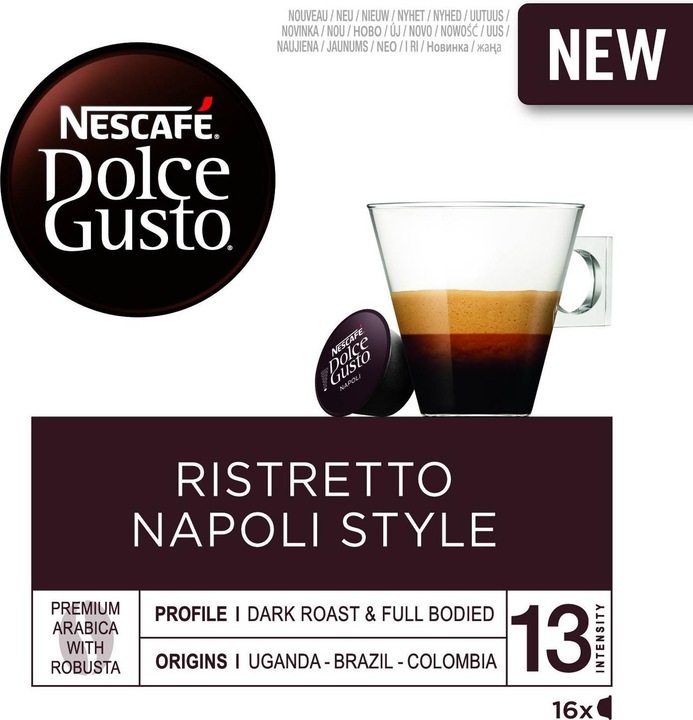 Immagine prodotto Nescafé Dolce Gusto Ristretto Napoli Style (16 x Porta.)