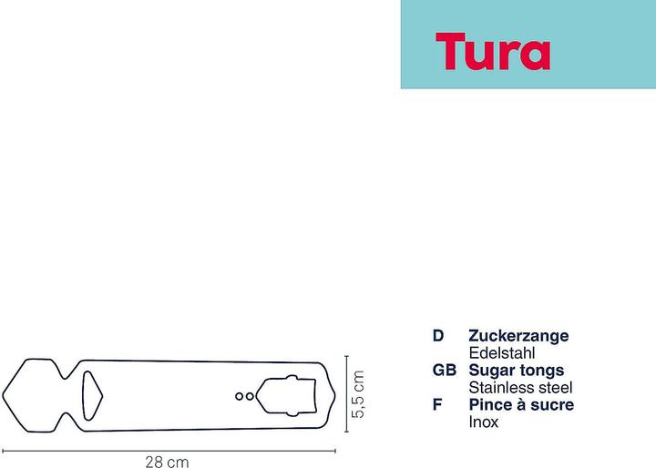 Produktbild Kela Zuckerzange (Servierzange)
