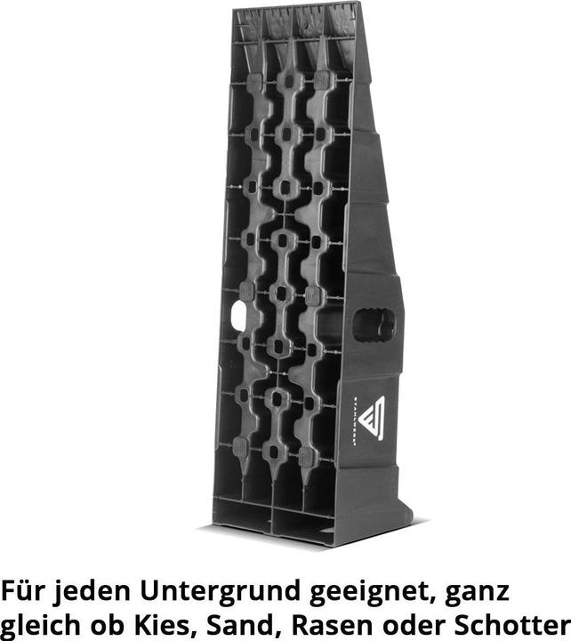 Image du produit Stahlwerk Cale de marche GT-15 ST Lot de 2 avec capacité de charge de 6 t Cale d'accès