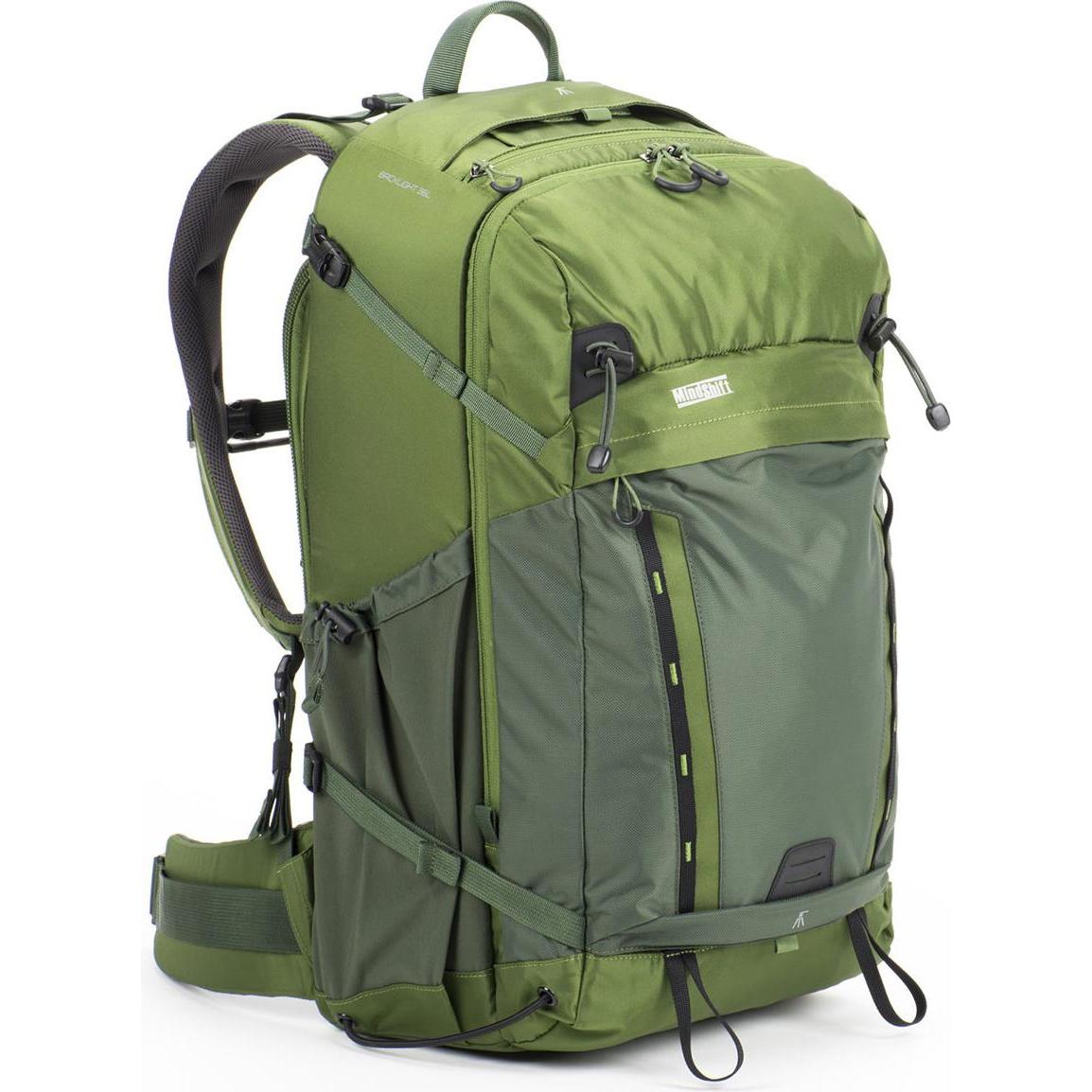 Mindshiftgear Verde Retroilluminazione 36L (Zaino Per Fotocamera, 36 L), Borsa Fotocamera,