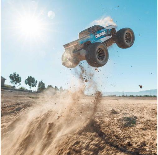 Produktbild Arrma M.TRUCK GRANITE BLX 1:10 4WD EP RTR 223S BLX Brushless - Blue w/DSC (RTR Ready-to-Run)