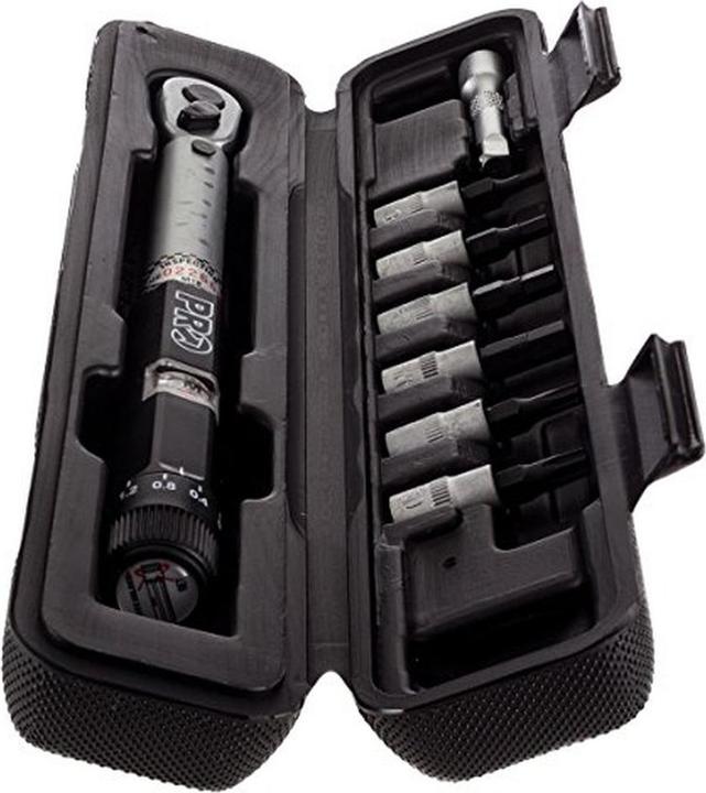 Produktbild PRO Bike Gear DREHMOMENTSCHLÜSSEL 3-15NM EINSTE. INKL. M3/M4/M5/M6/T25/T30