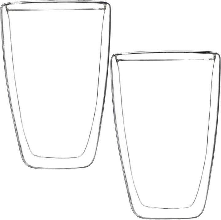 Actual product image Fs-Star Latte Macchiato Glass Set of 2 Double Walled (400 ml, 2 x)