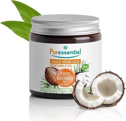 Image du produit Puressentiel huile végétale coco bio huile (Huile pour le corps, 100 ml)