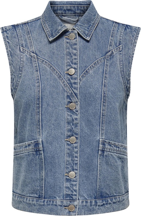 Produktbild Only Fly-Away Kragen Jeansweste Jeansweste (L)