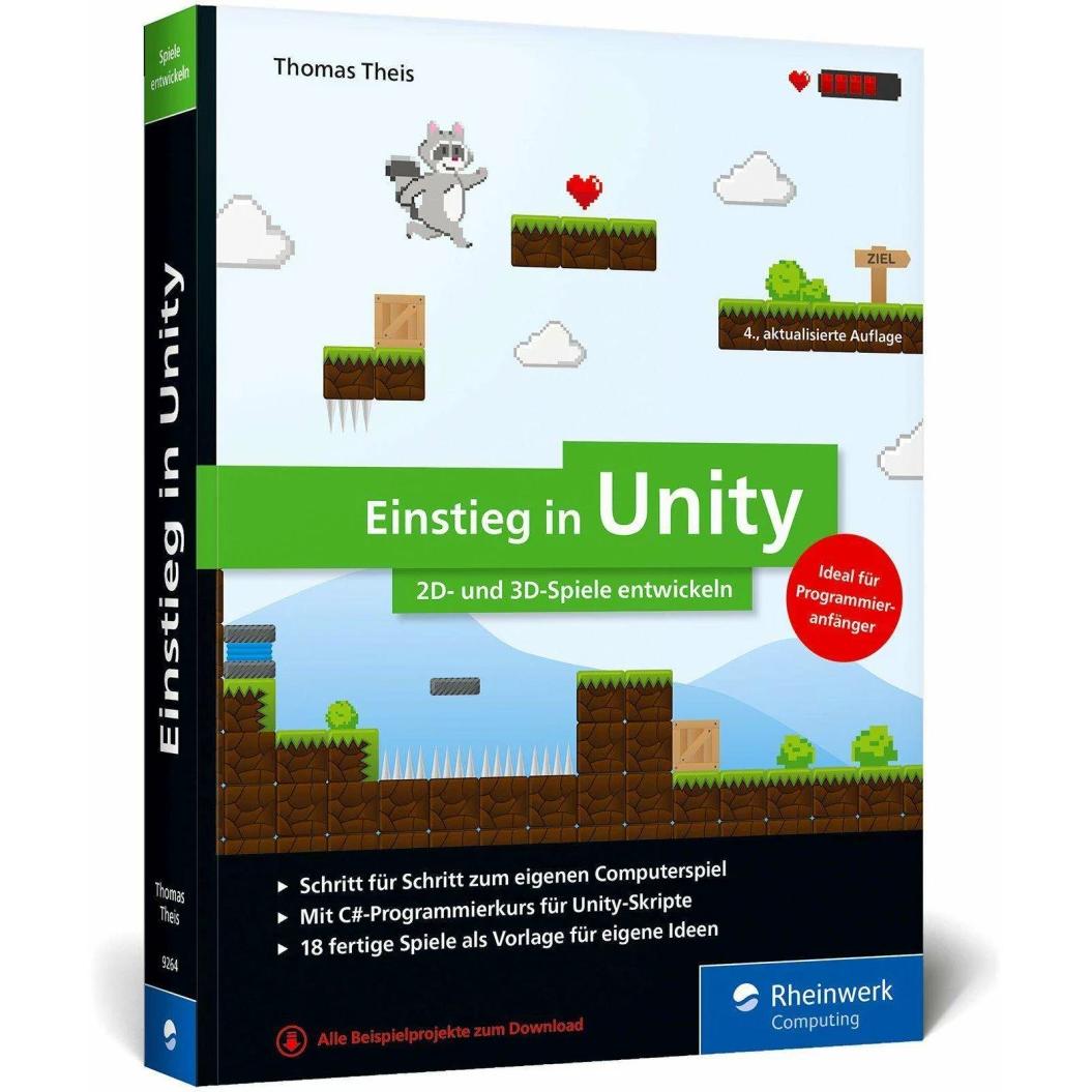 Einstieg in Unity, Fachbücher von Thomas Theis