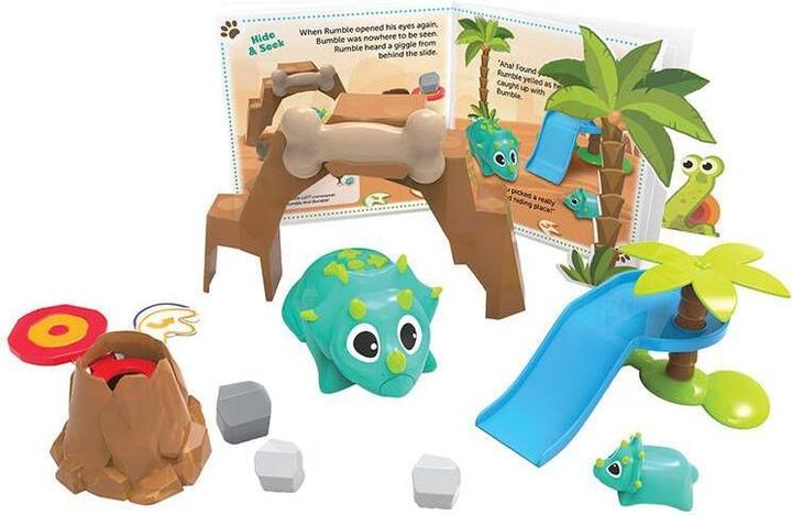 Produktbild Learning Resources Zestaw robot do nauki kodowania Rumble & Bumble LER 3082 (dinozaur)
