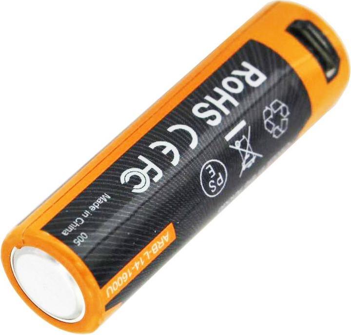 Image du produit AccuCell Akku Mignon AA LR6, mehrfach geschützt mit USB Ladekabel (1 pcs, AA, 1600 mAh)