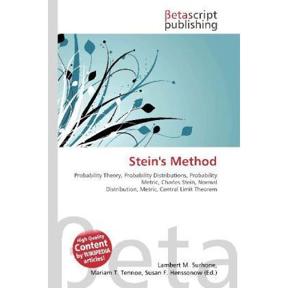 Thumbnail - Stein's Method, Fachbücher