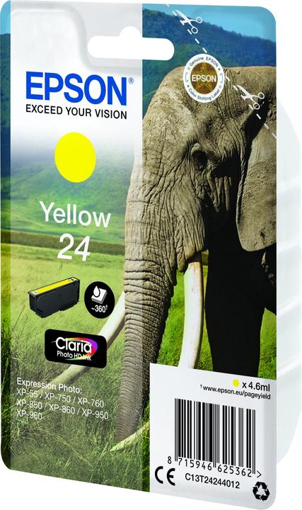 Immagine prodotto Epson 24 Claria Photo HD (Y)