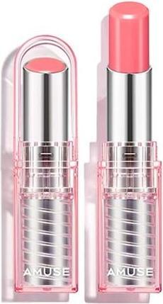 Actual product image Amuse Dew Balm with Rich Moisture and Hydration Vegan Makeup Buildable Sheer (Lip balm)