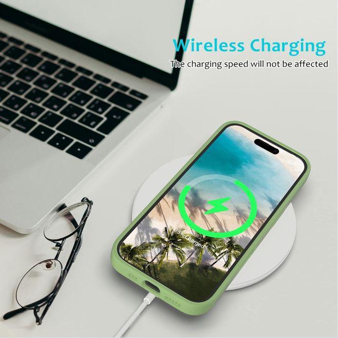 Actual product image MU Classic Liquid Silicone Series (Apple iPhone 16)