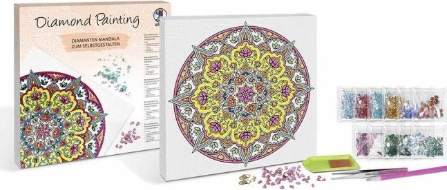 Productafbeelding Ursus Diamant schilderij mandala set 3