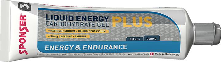 Actual product image Sponser Liquid Energy Plus (Caffeine, 20 pcs., 1400 g)