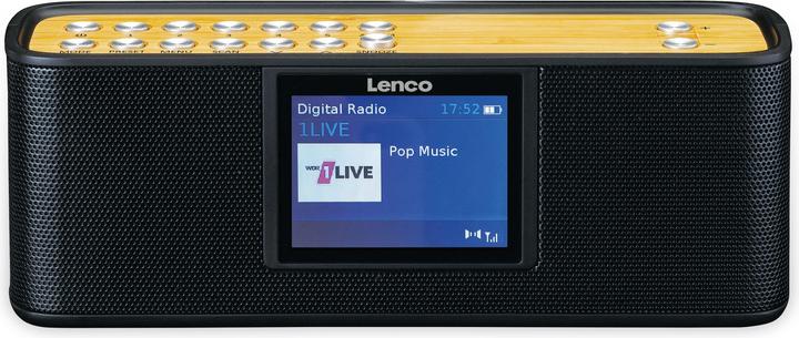 Produktbild Lenco PDR-045BK (DAB+, FM, Bluetooth)