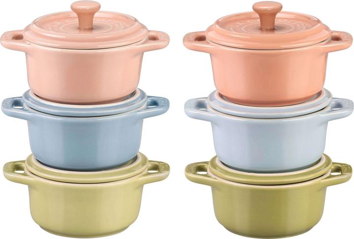 Produktbild Staub Cocotte Set (10 cm, Bräter + Schmortopf, Keramik)