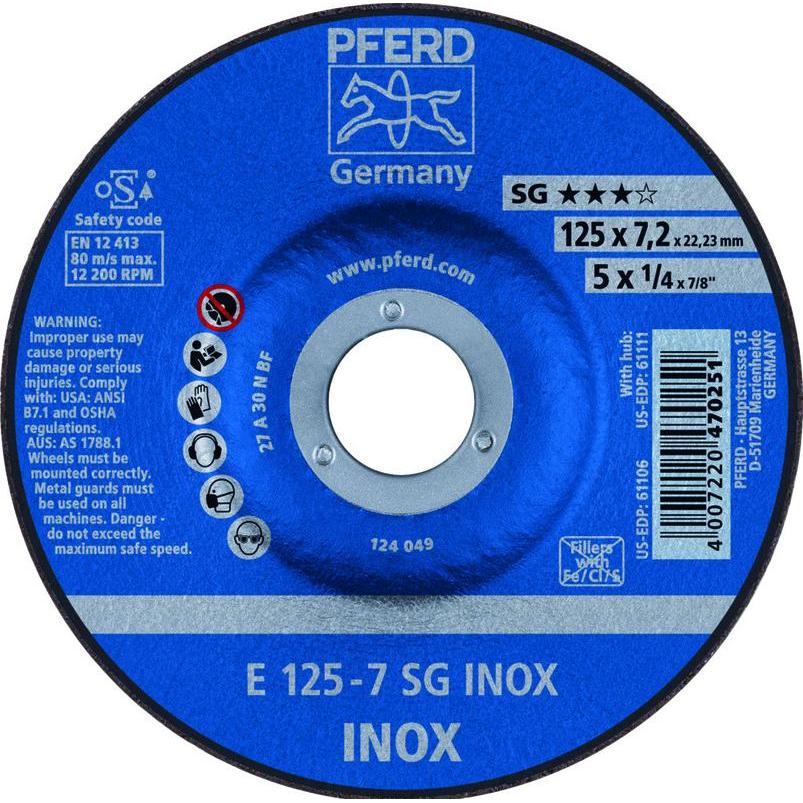Pferd, Schleifmittel, Schruppscheiben