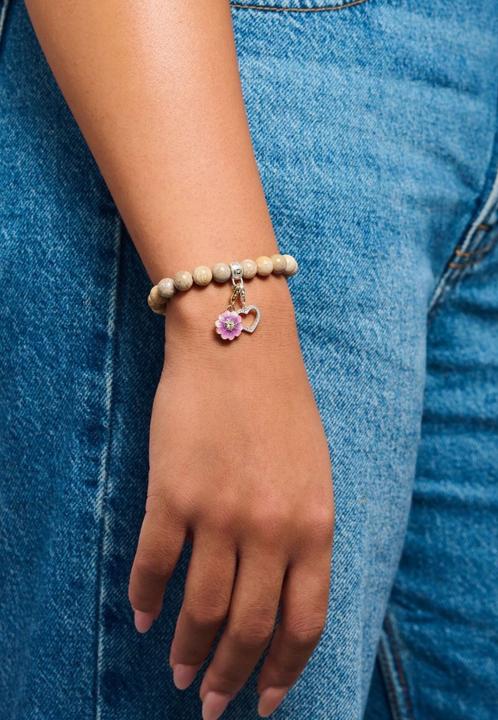 Immagine prodotto Thomas Sabo Charm-Anhänger Herz mit weissen Steinen Silber (Argento sterling)