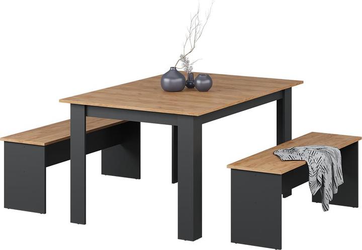 Immagine prodotto Vicco Set Sentio con 2 panche (Legno)