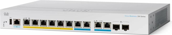Produktbild Cisco PoE+ Switch CBS350-8MGP-2X 10 Port (10 Ports)