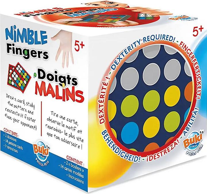 Produktbild Buki Doigts Malins (Deutsch, Englisch, Französisch, Italienisch, 1 - 2 Spieler)
