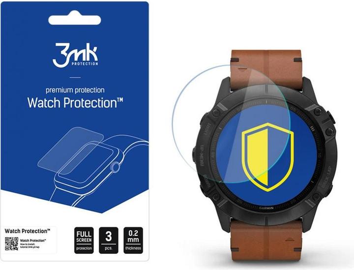 Image du produit 3MK hybrid glass Watch Protection FG for Garmin Fenix 6X