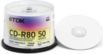 CD-R, 700MB, 52x, imprimable, broche (1x)