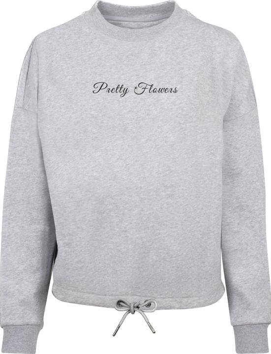 Merchcode Ladies Pretty Flowers - Oversize Crewneck - 114051 (M)