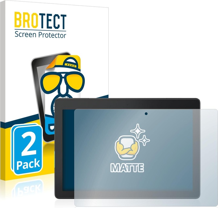 Productafbeelding BROTECT Antireflecterende schermbeschermer mat (2 Stuk, Tab E10)