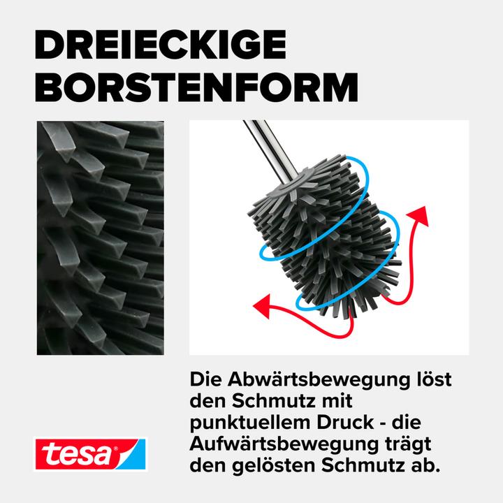 Image du produit tesa Brosse WC en silicone Brosse WC de rechange