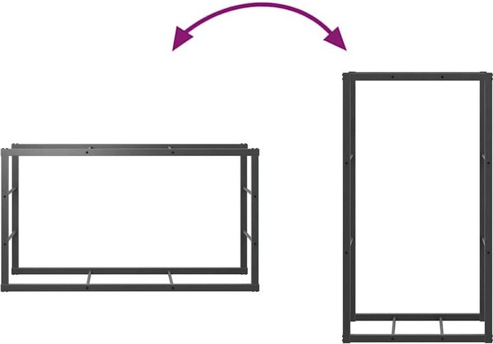 Image du produit vidaXL Brennholzregal
