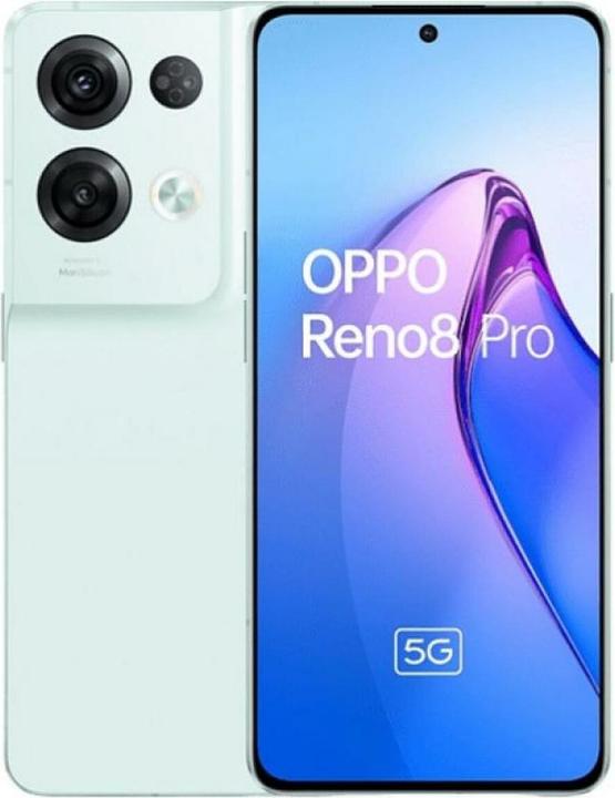 Productafbeelding OPPO Reno 8 Pro (256 GB, Groen geglazuurd, 6.70", Dubbele SIM, 5G)