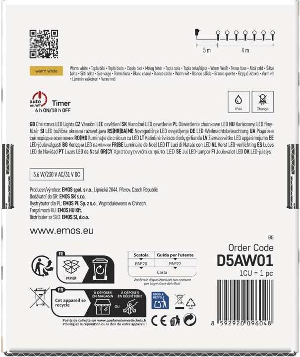 Image du produit Emos D5AW01 (4 m)