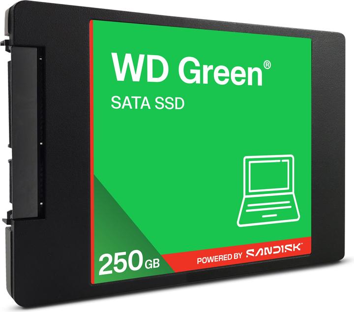 Produktbild WD Green SATA SSD 250GB 2.5inch (250 GB)