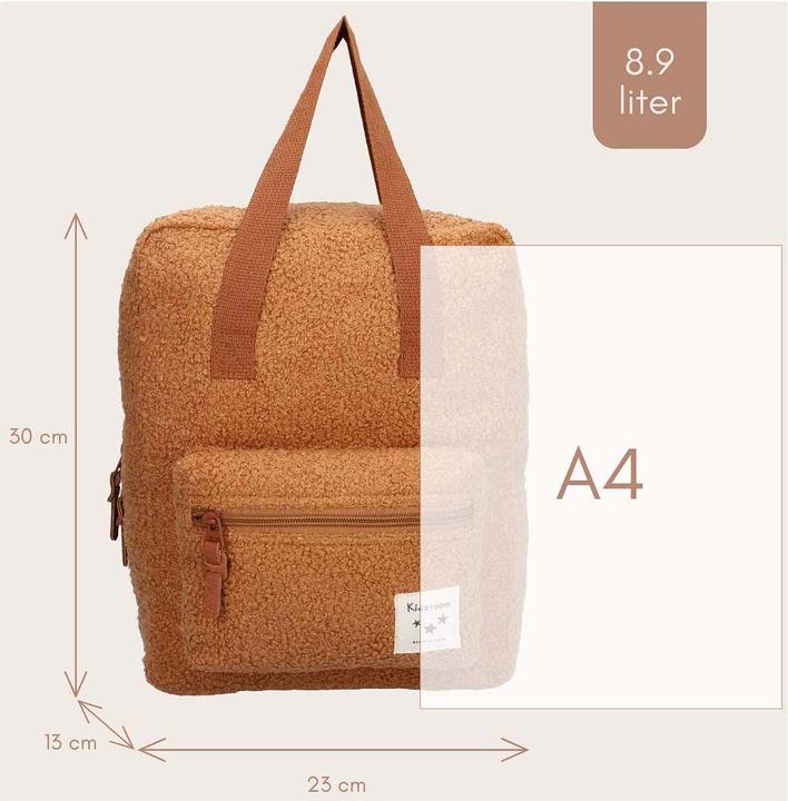 Image du produit Kidzroom Rucksack Berlin Soft Whispers Braun
