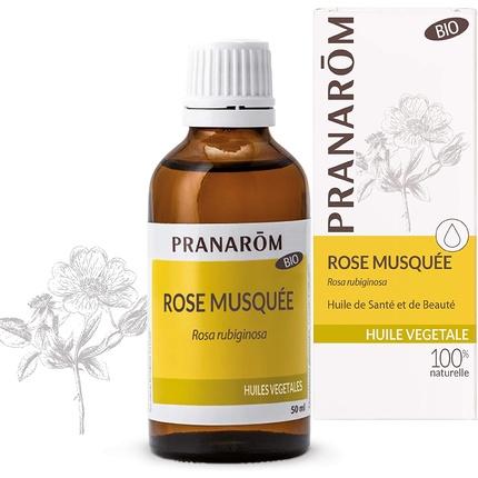 Produktbild Pranarom Pranarôm Bio-Süssmandel-Pflanzenöl mit Rose Musquée 50ml (Körperöl, 50 ml)