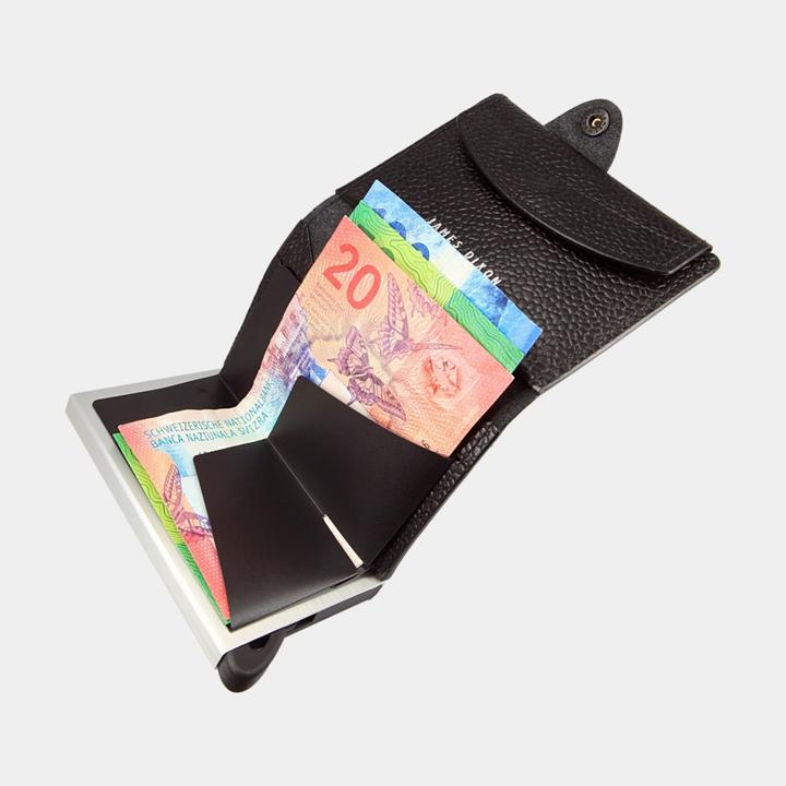 Immagine prodotto James Dixon Botón Caviar - Argento nero - Tasca portamonete