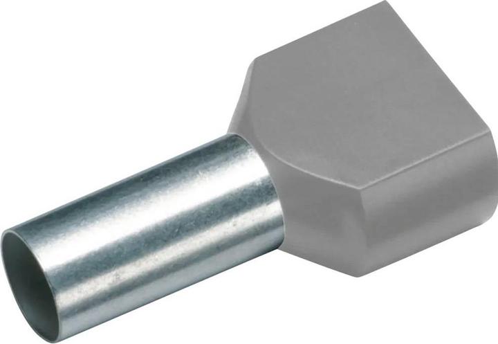 Produktbild Cimco 187713 Zwillings-Aderendhülse 10 mm² Teilisoliert Rot 100 St.