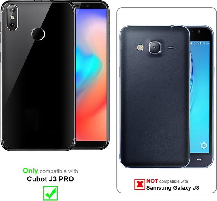 Actual product image Cadorabo Case for Cubot J3 PRO with belt clip (Samsung Galaxy J3 Pro)