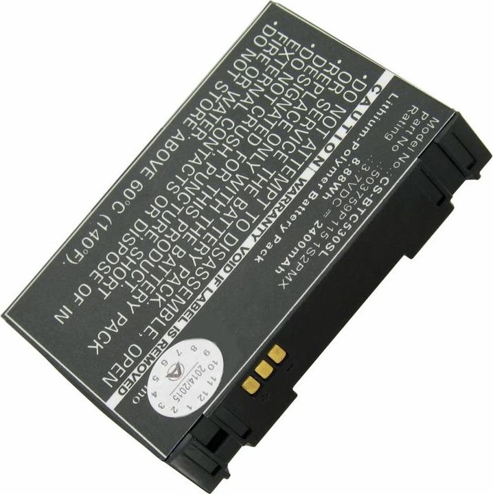 Actual product image Blaupunkt Battery Travelpilot Lucca 5.3 Battery 503759P115 1S2PMX