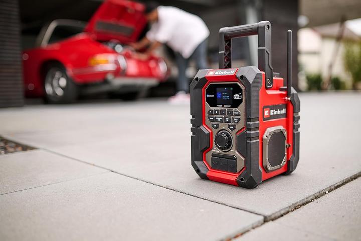 Produktbild Einhell Baustellenradio Akku-Radio TE-CR 18 Li DAB+/FM/BT, Solo (DAB+, FM, Bluetooth, Airplay)