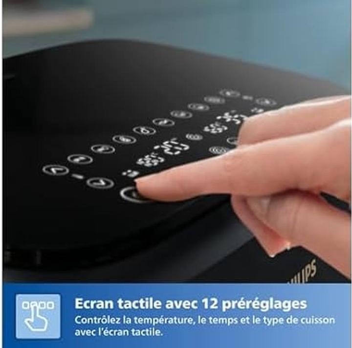 Productafbeelding Philips Steam Airfryer Dual Basket NA555/00