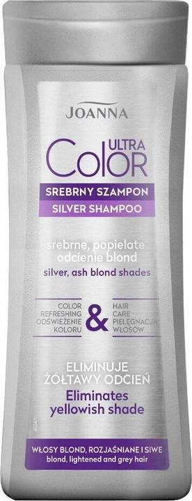 Immagine prodotto Joanna Ultra Colour Silver Shampoo per capelli schiariti e grigi Shampoo per capelli schiariti e grigi (200 ml, Shampoo liquido)